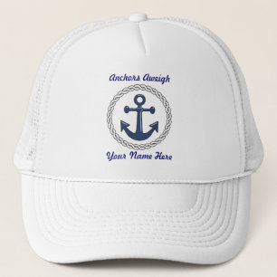 Casquette personnalisé Aweigh d'Ancres