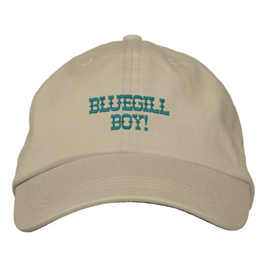 Casquette personnalisé Bluegill Boy (Devant)