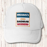 Casquette personnalisé | Fin de semaine du baccala<br><div class="desc">Casquette personnalisé | Fin de semaine de baccalauréat universel Les casquettes personnalisés sont les gardiens parfaits pour vos amis de se souvenir de votre journée spéciale. Bravo à une fête de célibataire amusante et mémorable ! Ajoutez votre libellé personnalisé à cette conception à l'aide des cases "Modifier ce modèle de...</div>