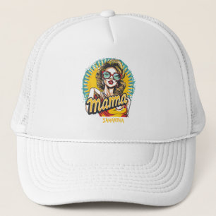 Casquette Personnalisé Retro Mama Pop Art (17) Chapeau de ca