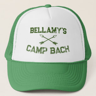 Casquette Personnalisé Rustique Retro Camp Bach Flèches Vert