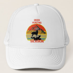 Casquette Personnalisé - SAISON DE CHASSE DE CERFS - Chapeau