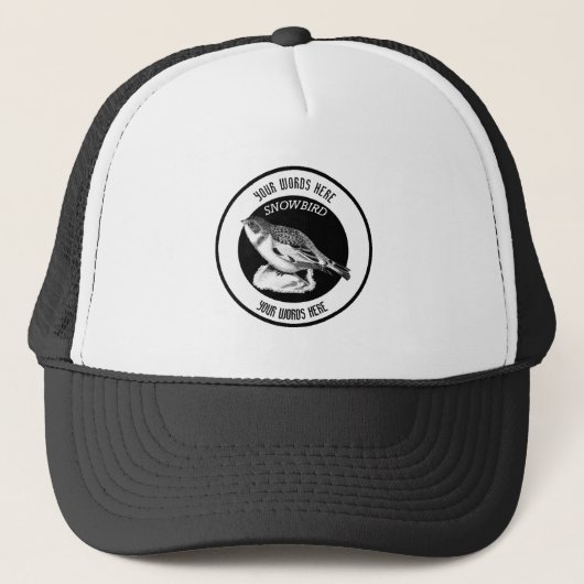 Casquette personnalisé Snowbird (Devant)
