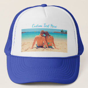 Casquette Personnalisé Votre Photo Trucker Hat Texte Personn
