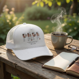 Casquette personnalisée avec photo de Papa   Meill