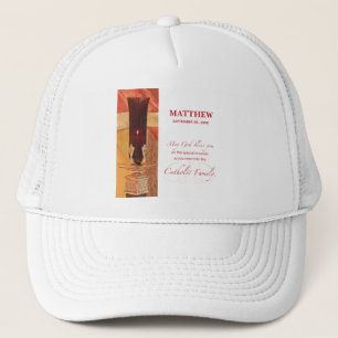 Casquette Personnaliser, Félicitations RCIA, catholique, rou