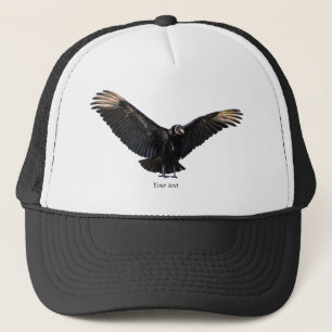 Casquette Personnaliser la photographie du vautour noir amér