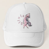 Casquette Personnaliser Nom & Image de Licorne (Devant)