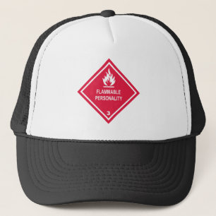 Casquette Personnalité inflammable