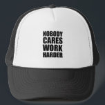 Casquette Personne Ne Se Soucie De Travailler Plus Dur Fitne<br><div class="desc">Personne Ne Se Soucie De Travailler Plus Dur Fitness Entraînement Gymnase Cadeau</div>