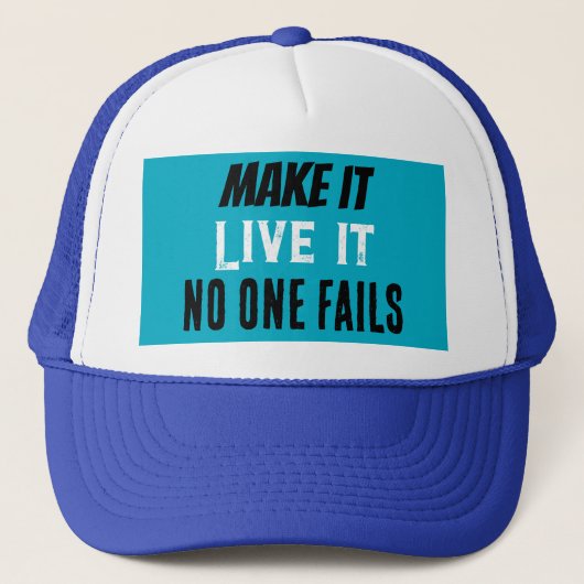 Casquette personne n'échoue (Devant)