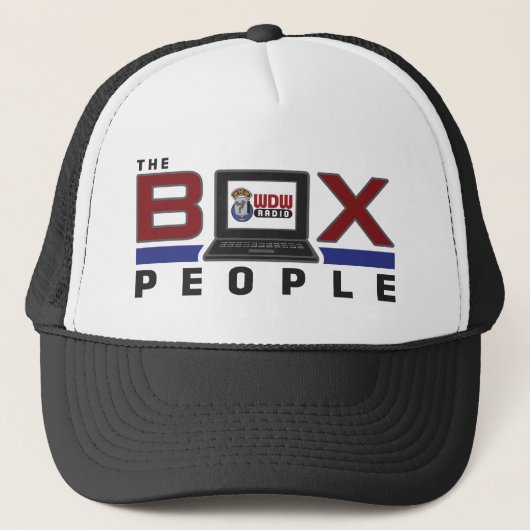 Casquette Personnes de boîte (Devant)