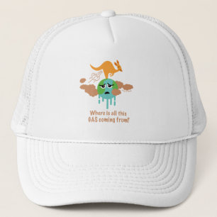 Casquette Pet de méthane de kangourou