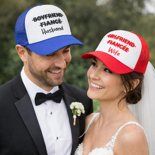 Casquette Petit ami Fiancé Mari Partie de mariage
