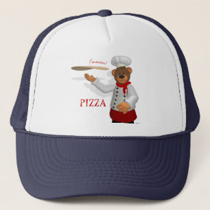 Casquette Petit Baker de pizza d'ours