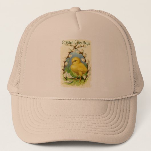 Casquette Petit Chapeau de Pâques de Poussin (Devant)
