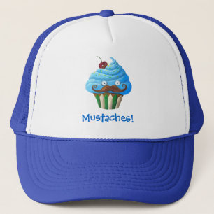 Casquette Petit gâteau Mustached doux