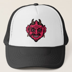 Casquette Petit graphique Ympe de klaxons de visage de tête
