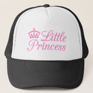 Casquette Petite princesse, conception avec la couronne rose