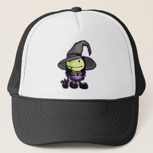 Casquette Petite Sorcière Mignonne (Devant)