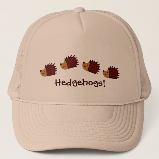 Casquette Petits hérissons ! (Devant)