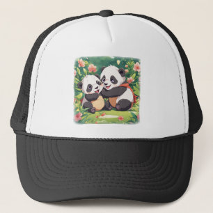 Casquette Petits Pandas Plaisants - Style Anime