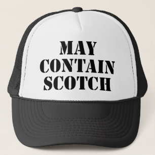 Casquette Peut contenir écossais