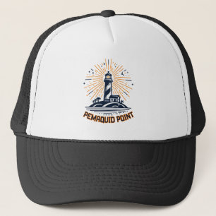 Casquette Phare de Pemaquid Point au lever du soleil