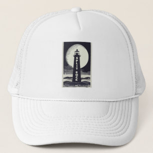 Casquette Phare de Split Rock Minnesota Moon