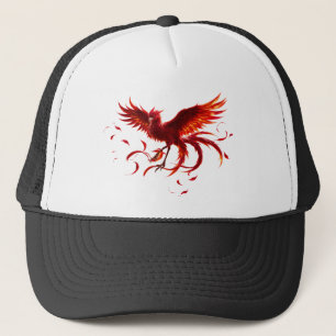 Casquette Phénix cramoisi de la marée au clair de lune.