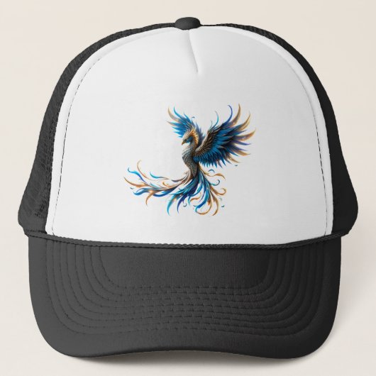 Casquette Phénix de l'Aube Saphir (Devant)