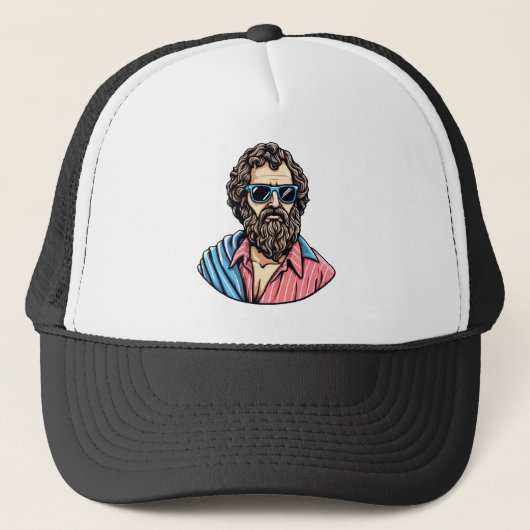 Casquette Philosophe Cool décontracté (Devant)