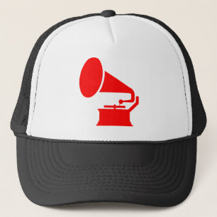 Casquette Phonographe - Rouge