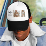 Casquette Photo Collage Moderne Avec Père Meilleur Devis Cad<br><div class="desc">Une photo de collage moderne avec une citation sincère sur un père est le cadeau parfait pour montrer votre appréciation et l'amour pour votre père. Ce cadeau unique et personnalisé est une excellente façon de présenter vos souvenirs préférés ensemble et d'express votre gratitude pour tout ce qu'il a fait pour...</div>