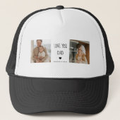 Casquette Photo & Love You Dad Cadeau (Devant)