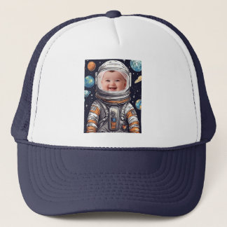 Casquette Photo personnalisée Couper l'astronaute