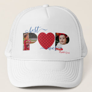 Casquette Photo personnalisée du meilleur POP jamais Collage