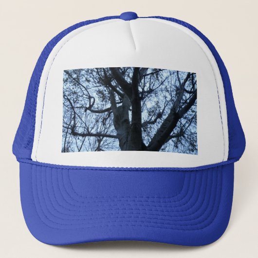 Casquette photo Silhouette Arbre (Devant)