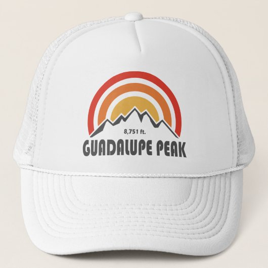 Casquette Pic de Guadalupe (Devant)