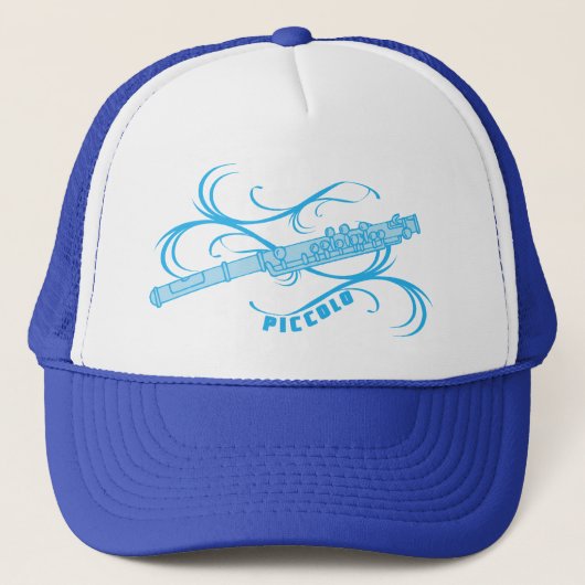 Casquette Piccolo bleu (Devant)