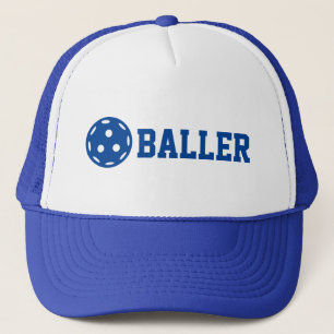Casquette Pickle baller Funny Pickleball Texte personnalisé