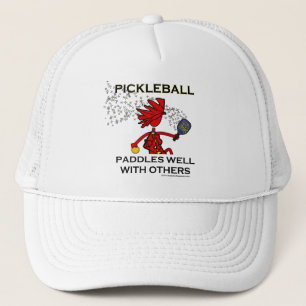 Casquette Pickleball barbote bien avec d'autres