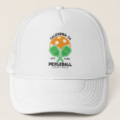 Casquette Pickleball Club Custom Paddle & Ball (Devant)