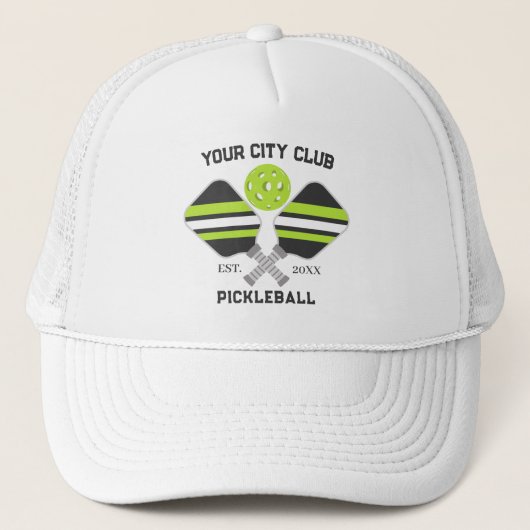 Casquette Pickleball Club Team Player Custom Pickle Gift Tru (Devant)