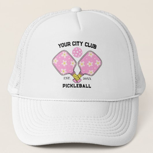 Casquette Pickleball Club Team Player Custom Pickle Gift Tru (Devant)