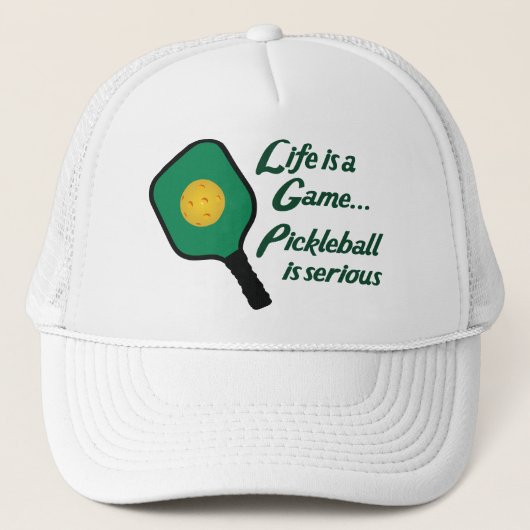 Casquette Pickleball est sérieux (Devant)
