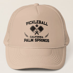 Casquette Pickleball Palm Springs Californie US Custom