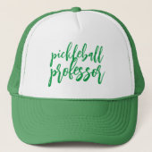 Casquette Pickleball Professeur manuscrit Dinks Chalkboard (Devant)