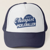 Casquette Pickleballer le plus Okayest dans le monde (Devant)
