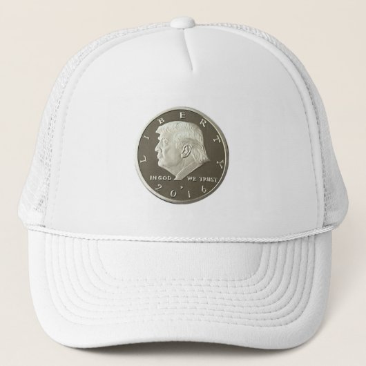 Casquette Pièce Donald Trump Silver Eagle (Devant)